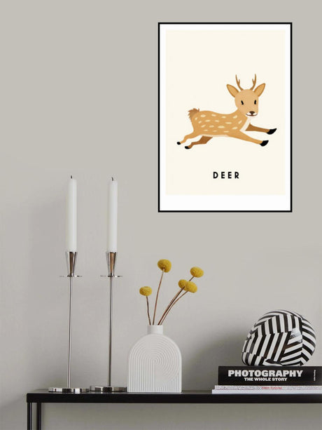 Deer Poster och Canvastavla
