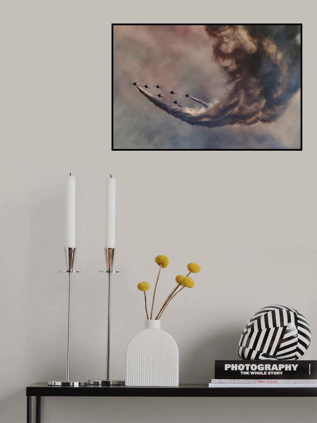 Burn up Poster och Canvastavla