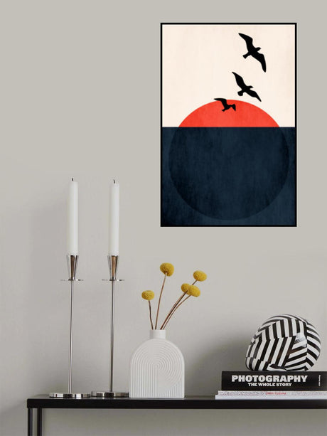 Sunset Breeze Poster och Canvastavla