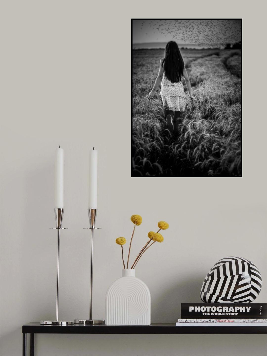 Flight Poster och Canvastavla