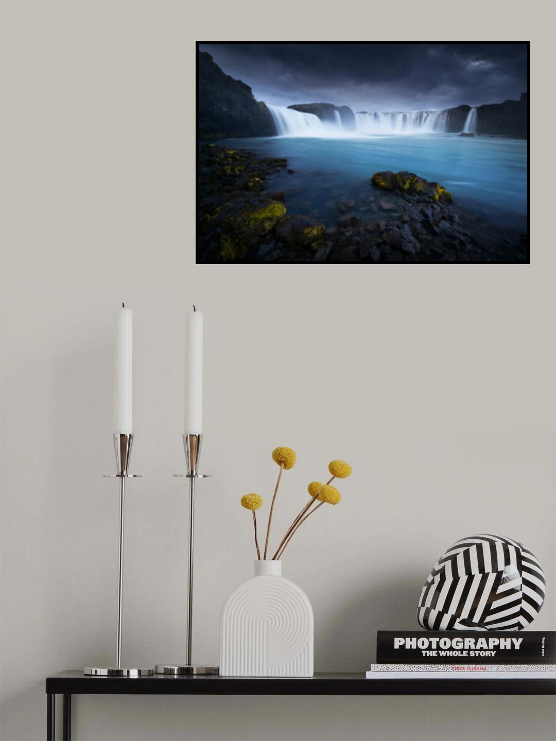 Godafoss Poster och Canvastavla
