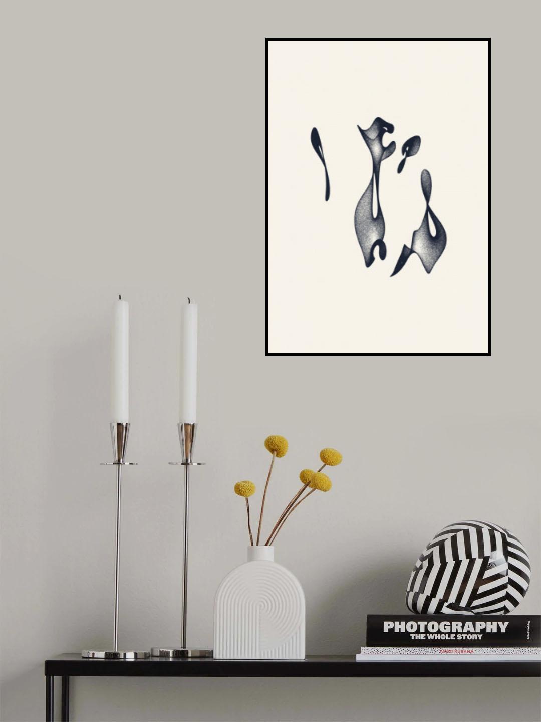 Dancing Torus Poster och Canvastavla