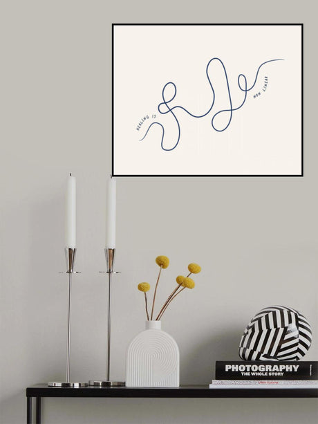 Healing Is Nonlinear Poster och Canvastavla