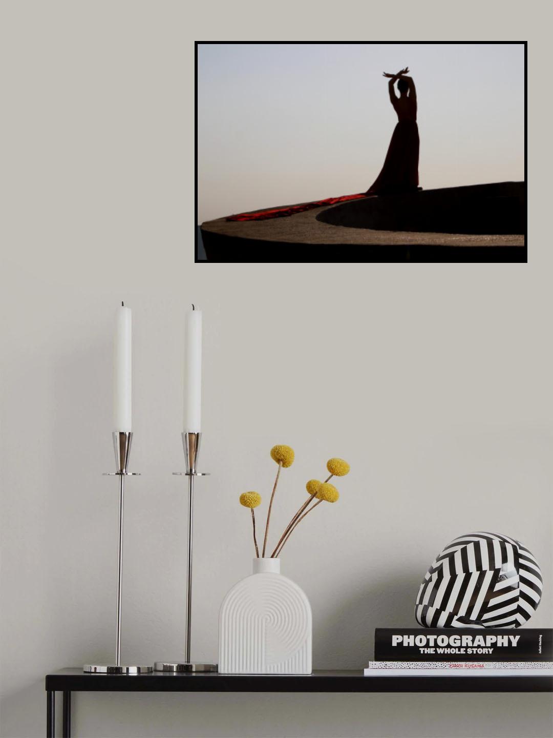 Dancing Shadow Poster och Canvastavla