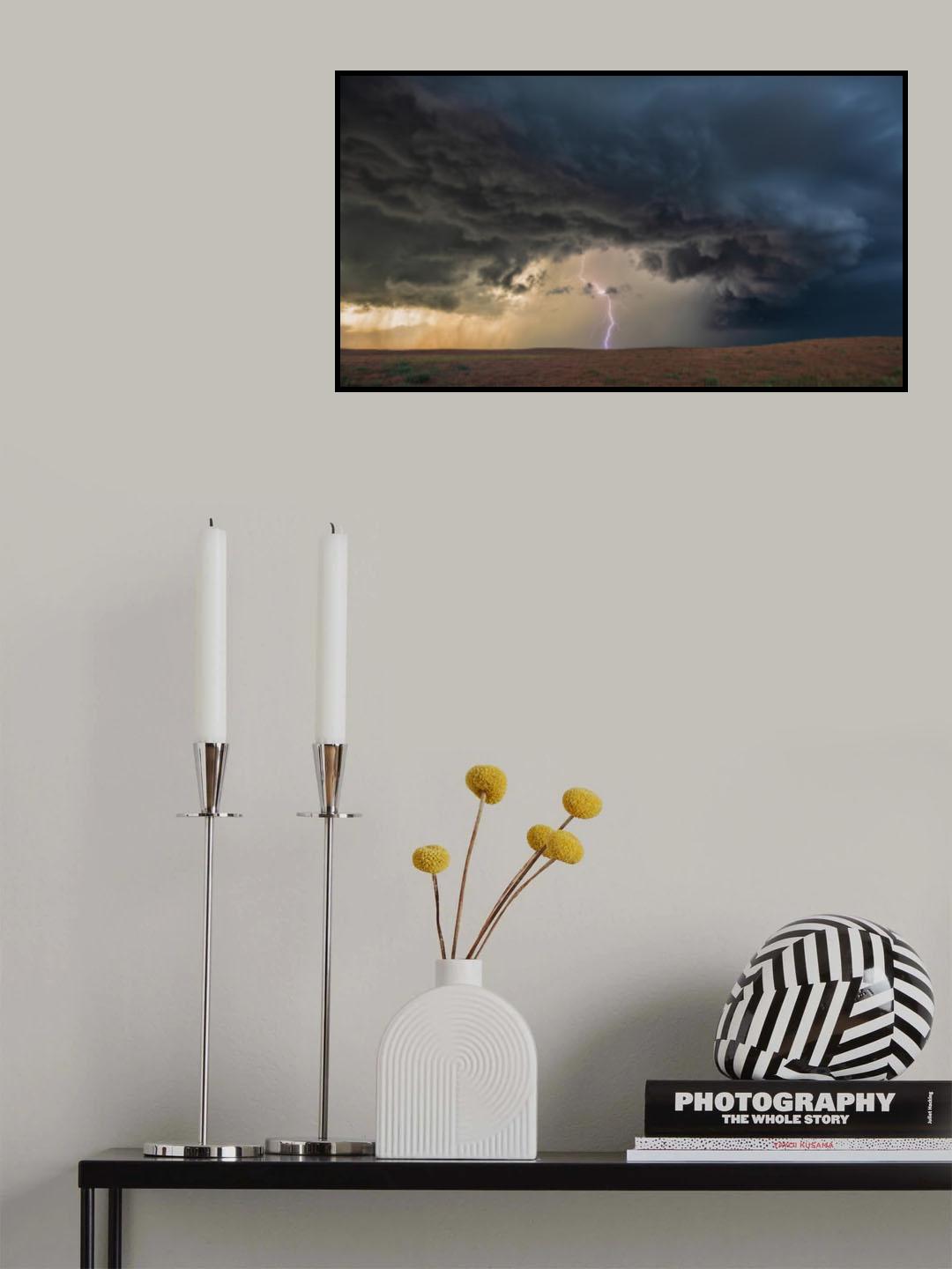 The Storm Poster och Canvastavla