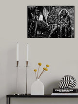Surma tribe family - Ethiopia Poster och Canvastavla
