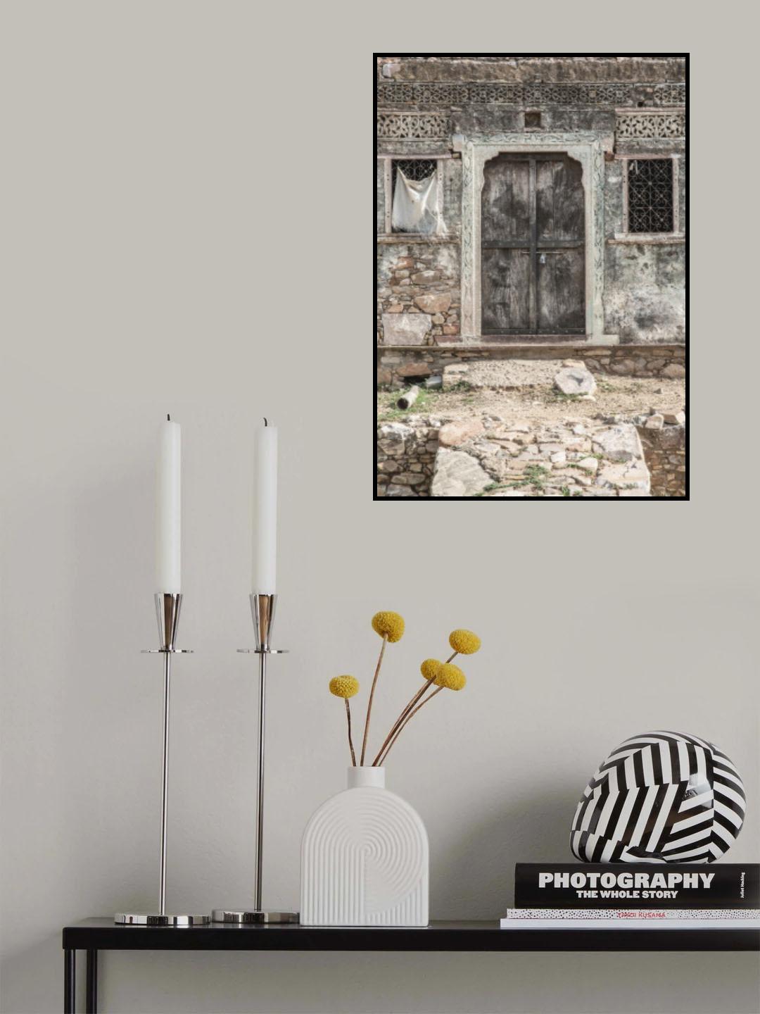 Door Into History Poster och Canvastavla