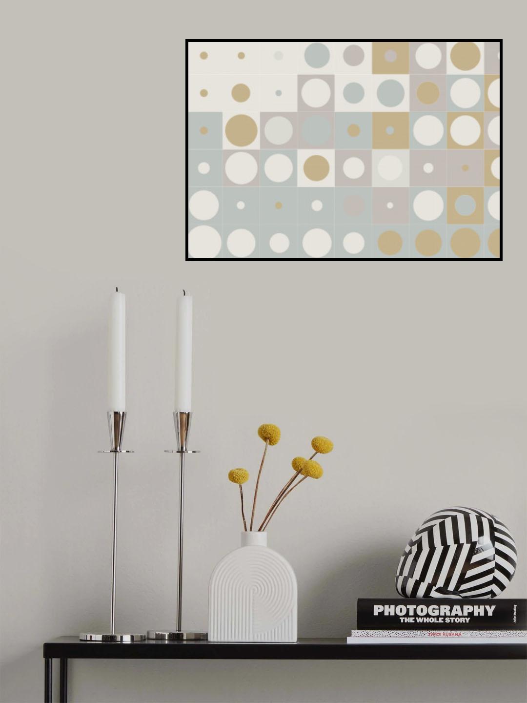 Bubble Cubes Poster och Canvastavla