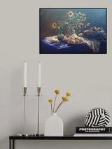 Still Life in yellow-blue tones Poster och Canvastavla