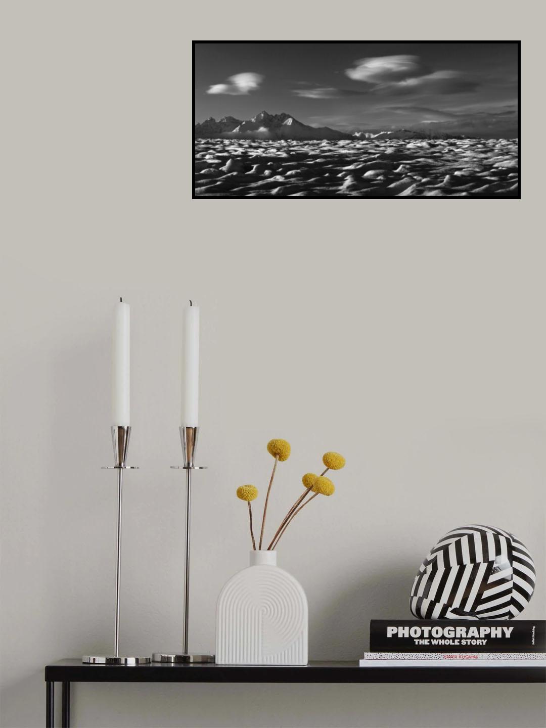 Wavy land Poster och Canvastavla