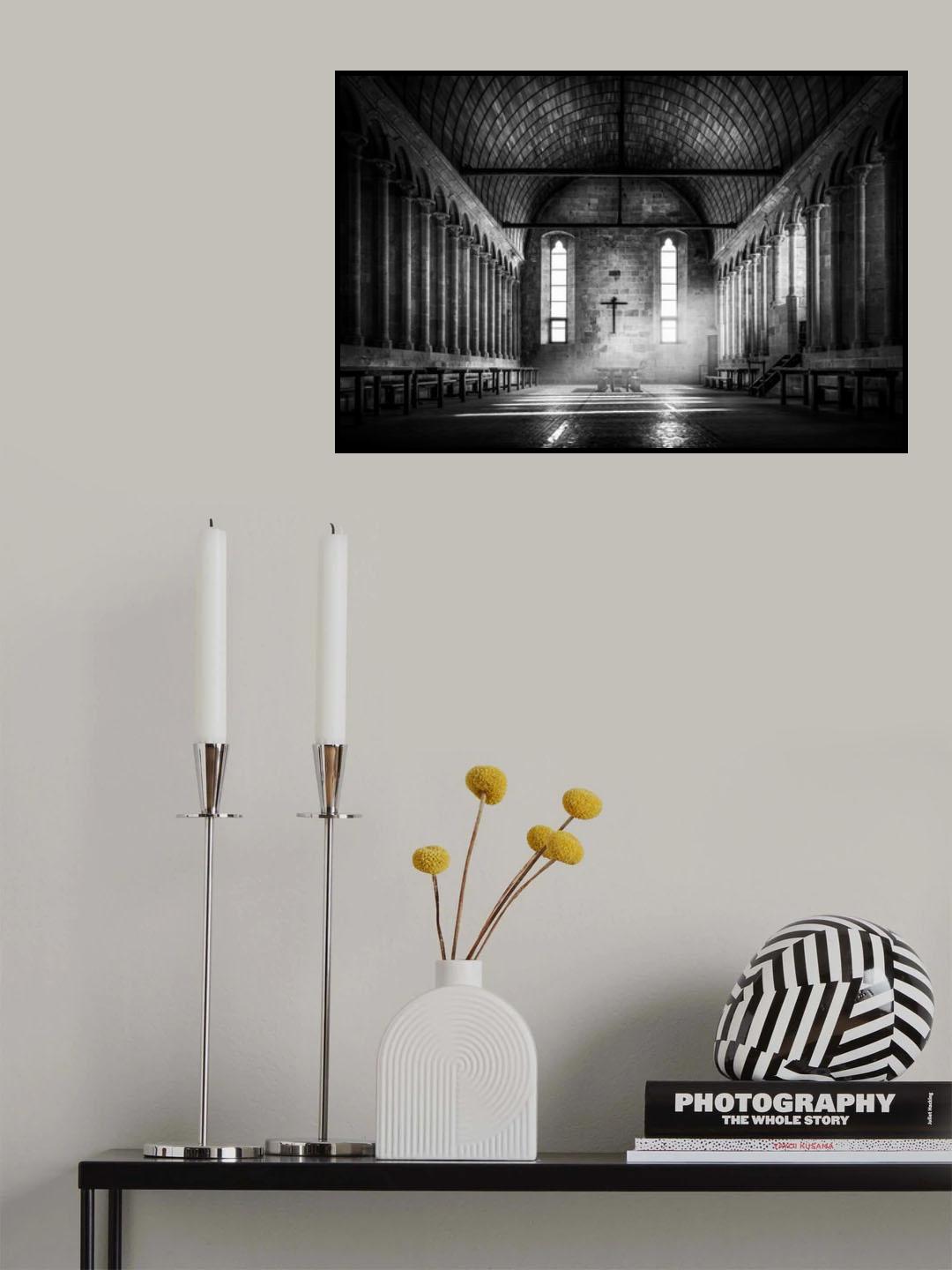 light beam Poster och Canvastavla