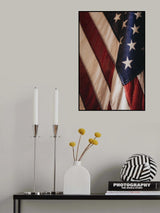 USA Flag Poster och Canvastavla