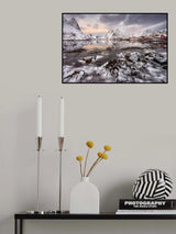 Ice Craking Poster och Canvastavla