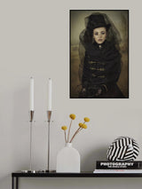 English lady Poster och Canvastavla