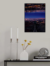 City Upside Down Poster och Canvastavla