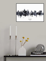 Galway Ireland Skyline Poster och Canvastavla