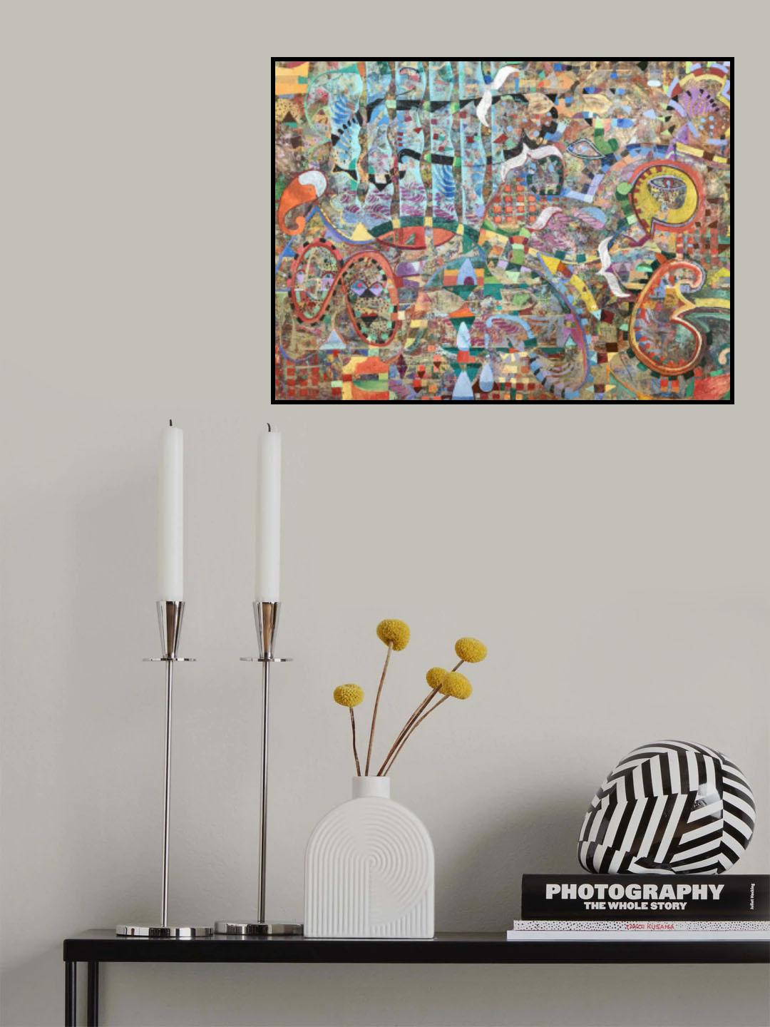 Flying towards Eternity Poster och Canvastavla
