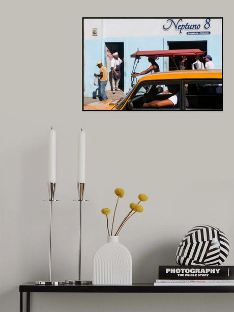 Cuban Street Life Poster och Canvastavla