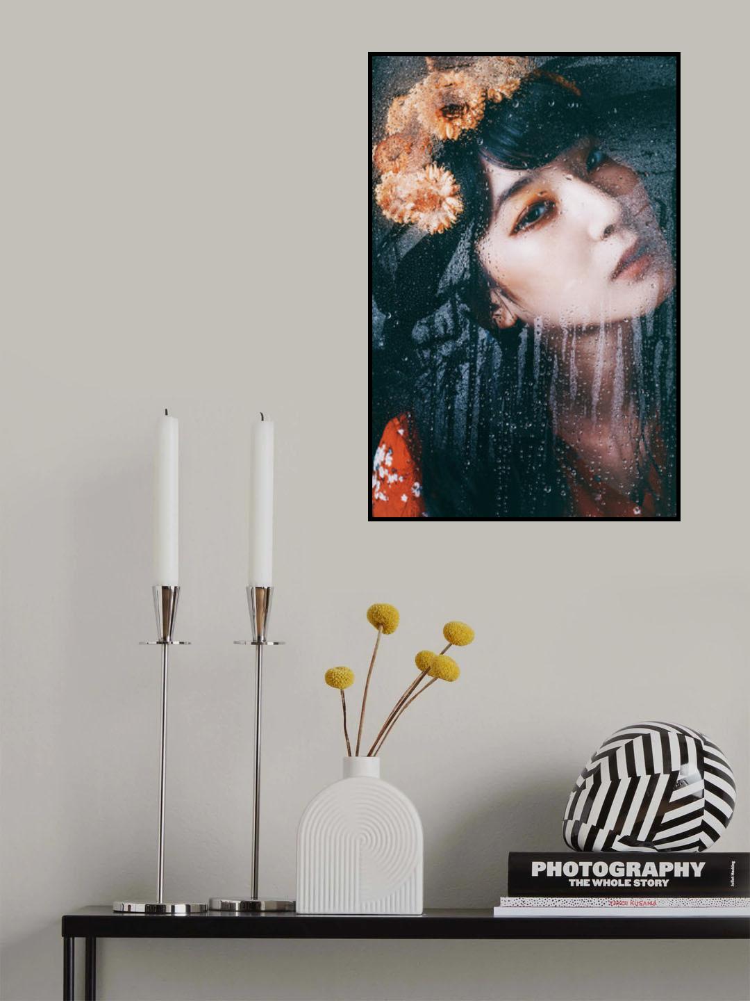 Melancholy in withered Autumn Poster och Canvastavla