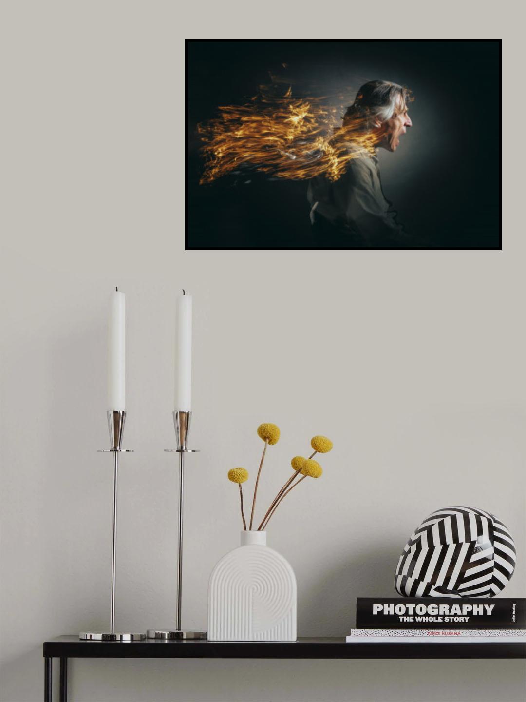 Anger. Poster och Canvastavla