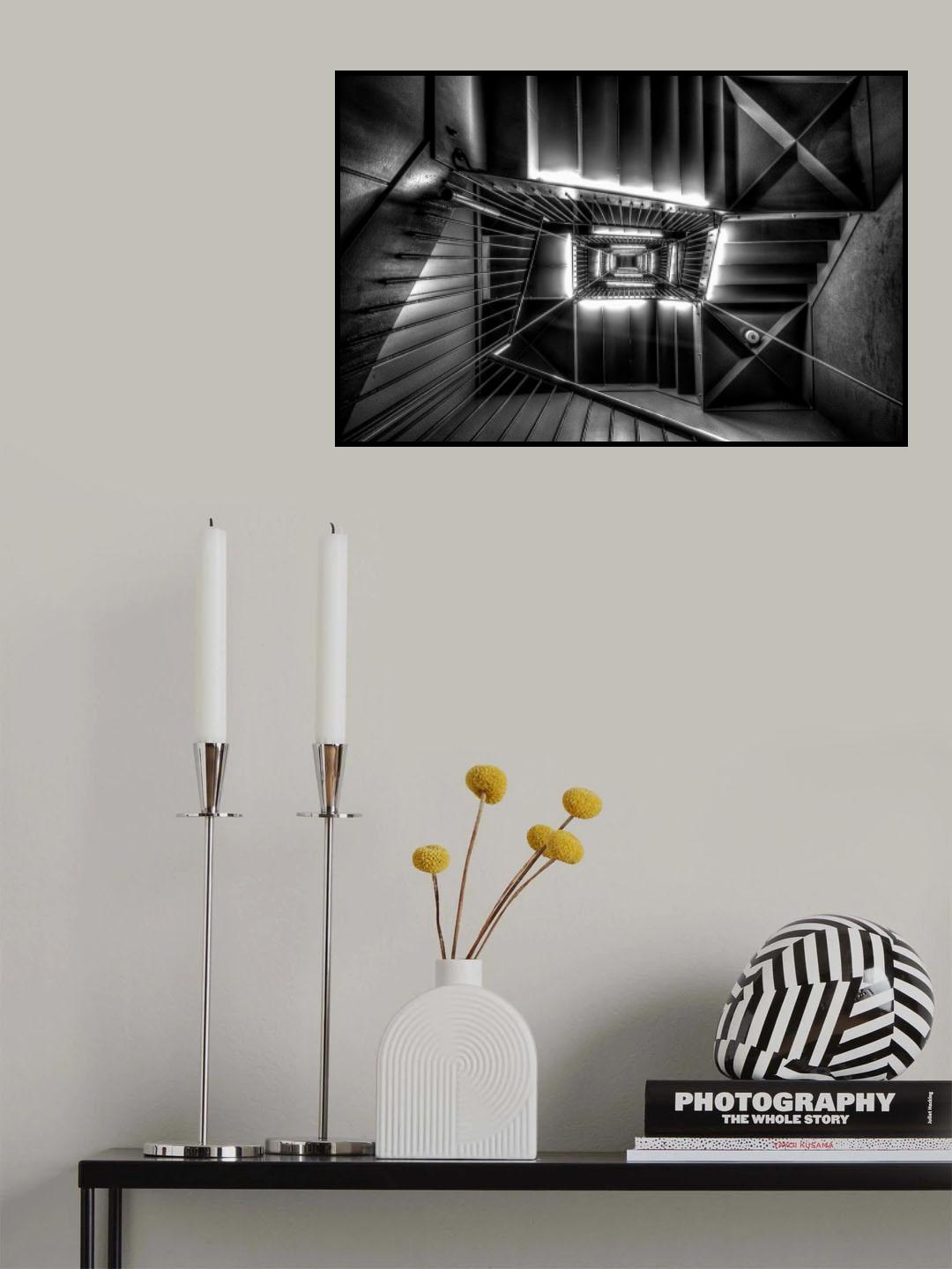 X-spiral Poster och Canvastavla