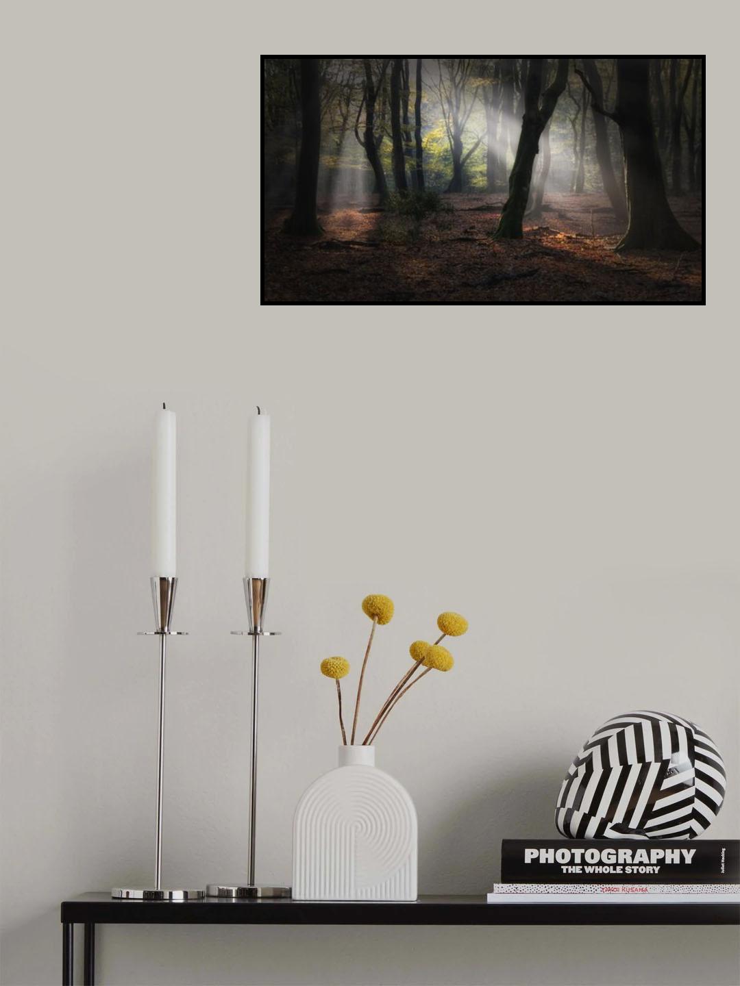 Forest of dancing trees Poster och Canvastavla