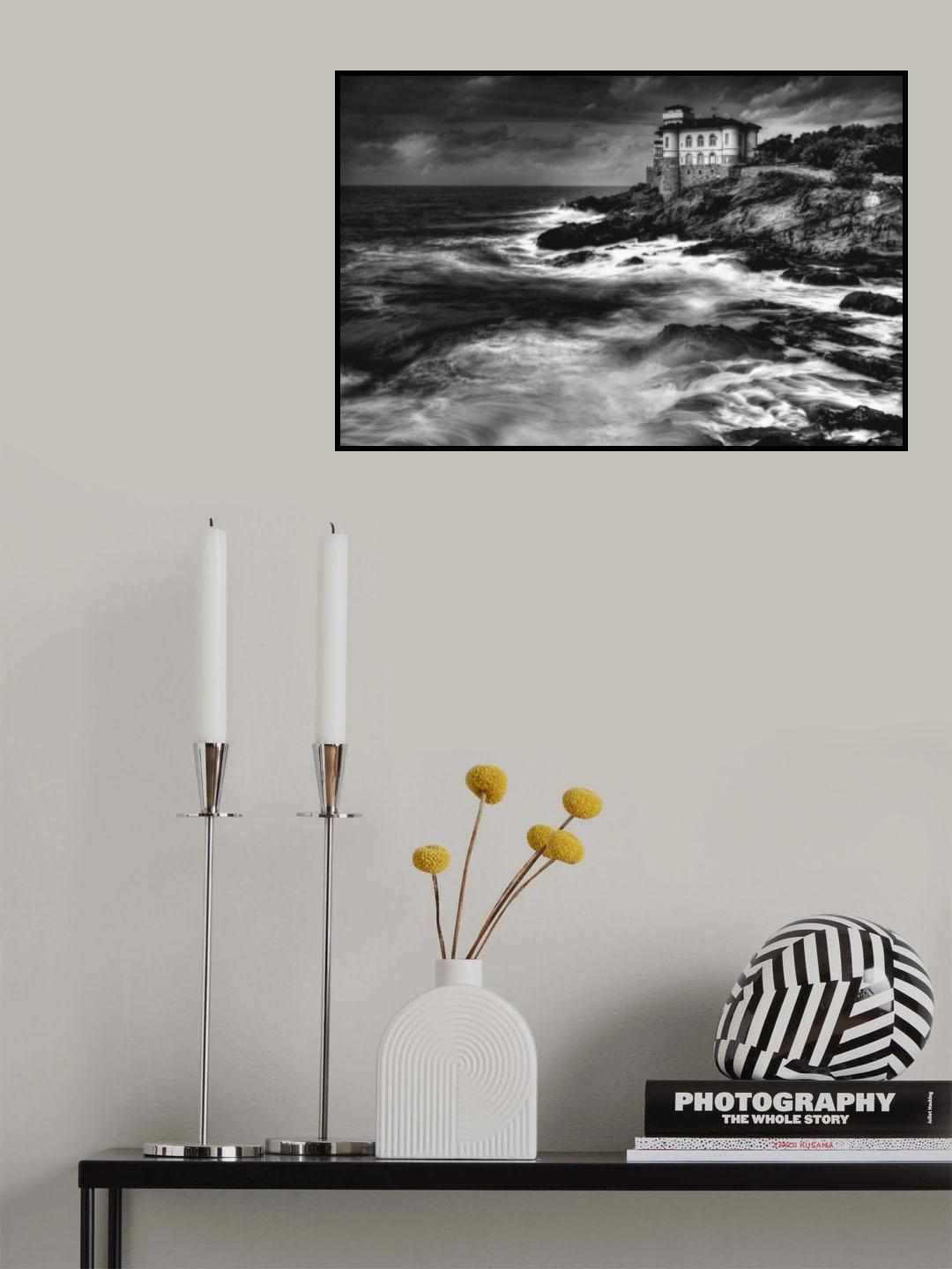 Calafuria. Poster och Canvastavla