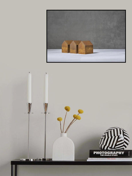 Rusted houses Poster och Canvastavla
