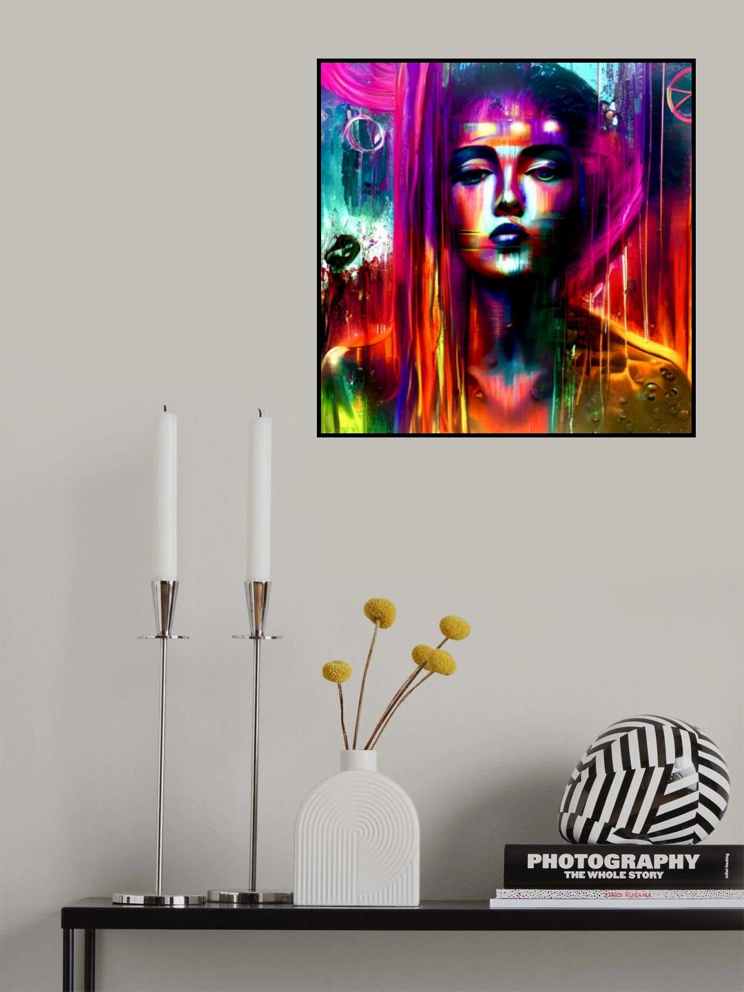 Violeta Poster och Canvastavla