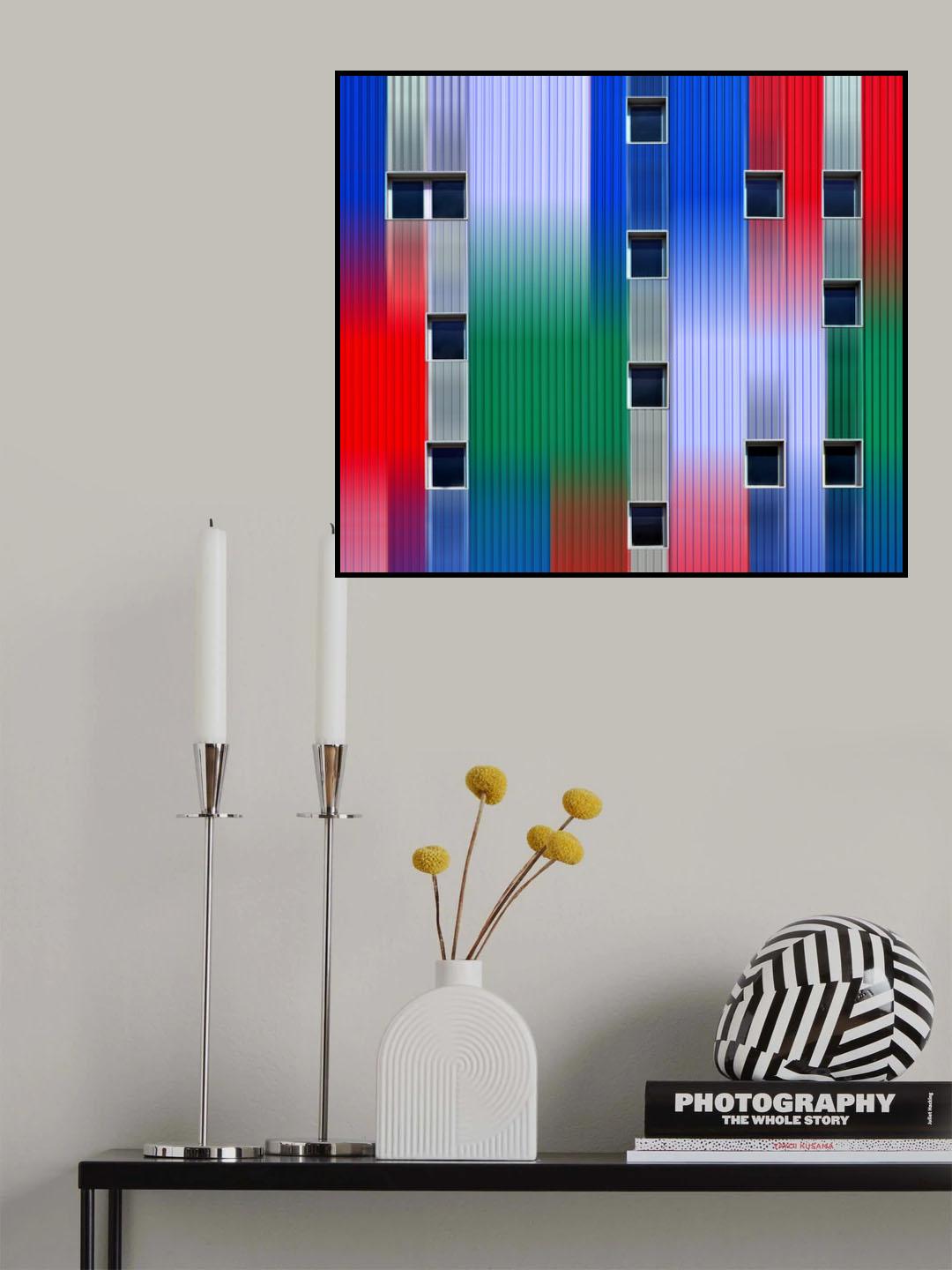 Windows &amp; Colors Poster och Canvastavla