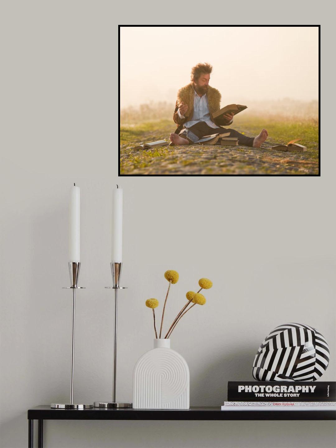 Poet Poster och Canvastavla