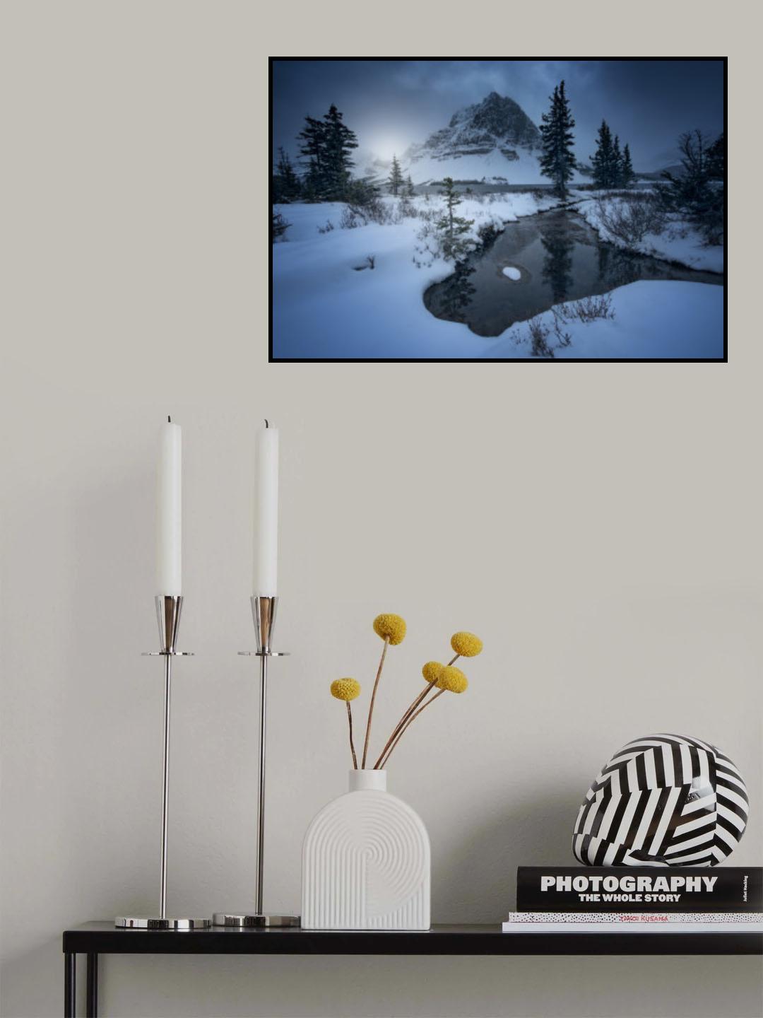 Foggy morning Poster och Canvastavla