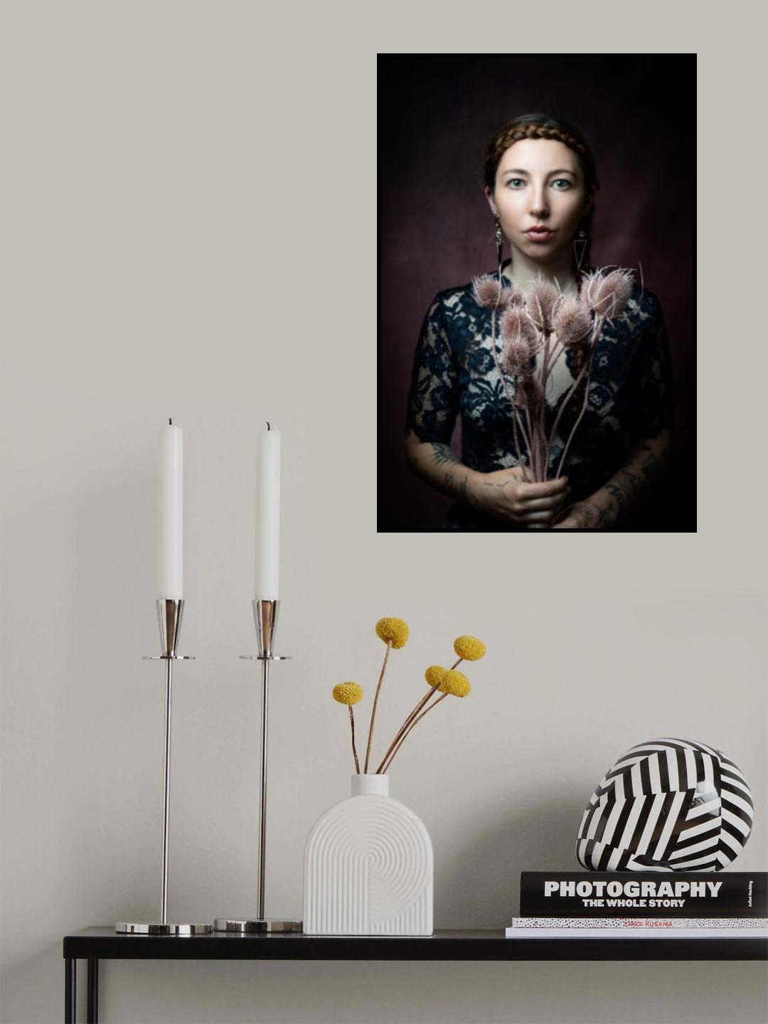 no rain no flowers Poster och Canvastavla