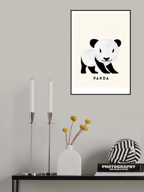 Panda Poster och Canvastavla
