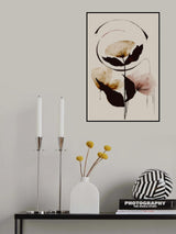 Halo Flowers No 3 Poster och Canvastavla