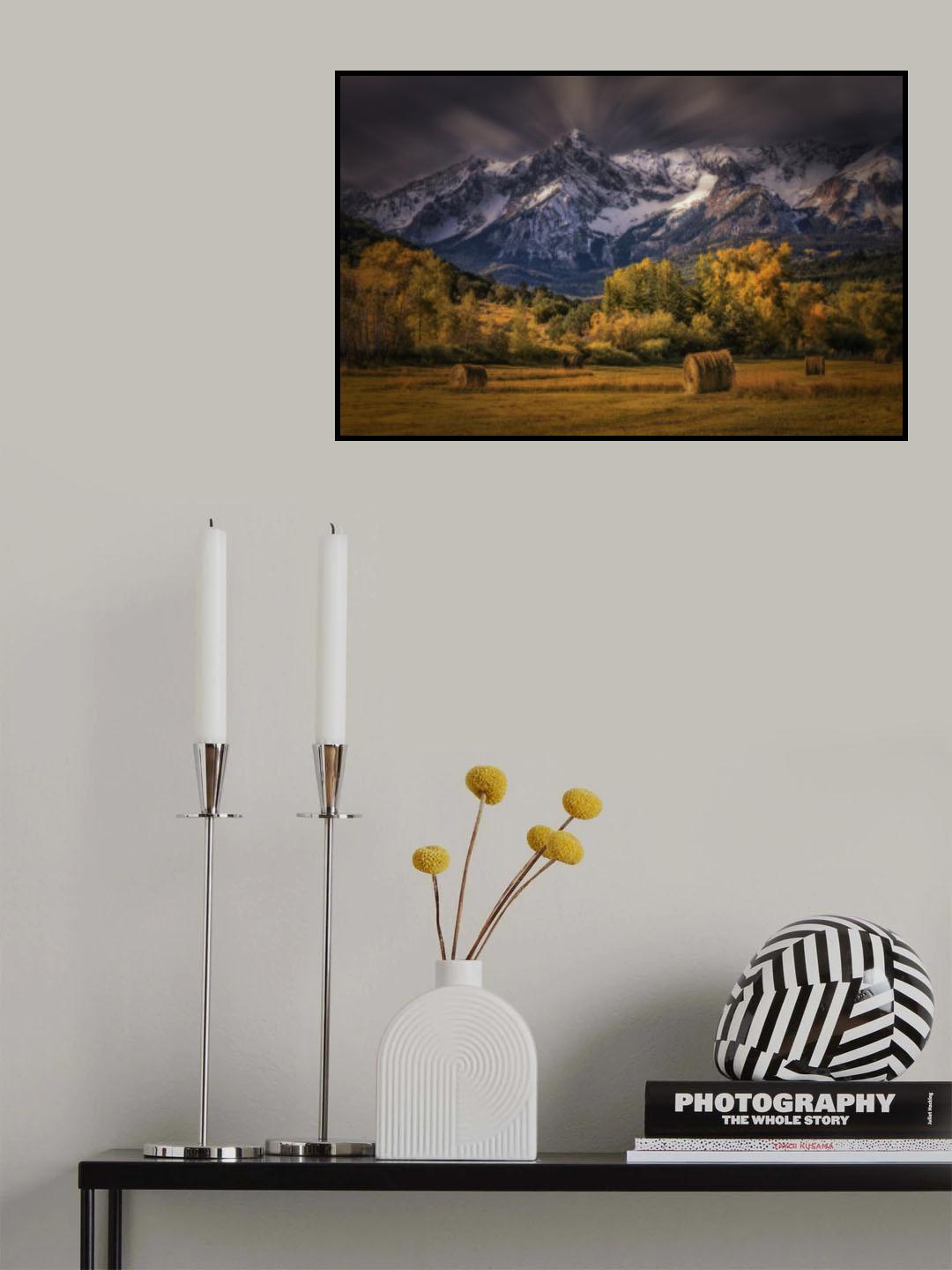 The Haystacks Poster och Canvastavla