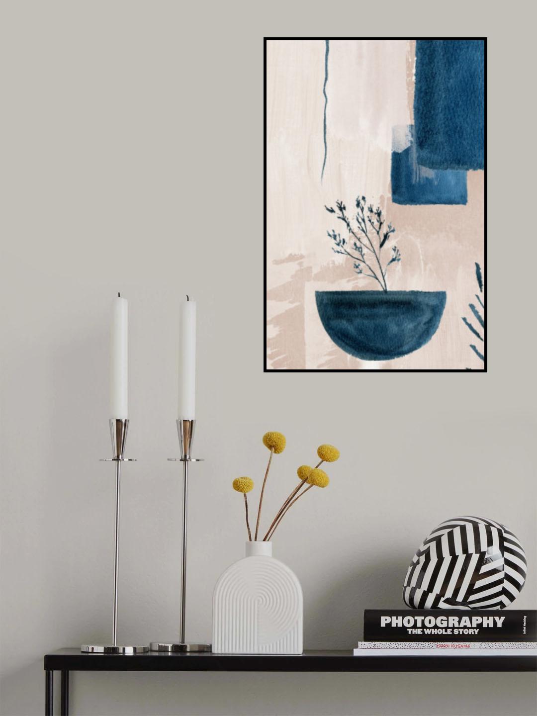 Calm Blues-3 Poster och Canvastavla