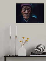 The old chinese man Poster och Canvastavla