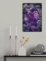 Painted Hearts Poster och Canvastavla
