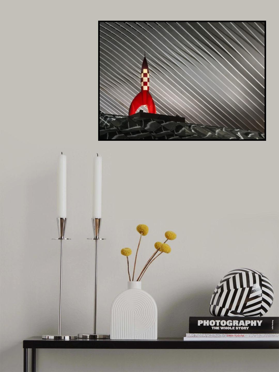 Night launch Poster och Canvastavla