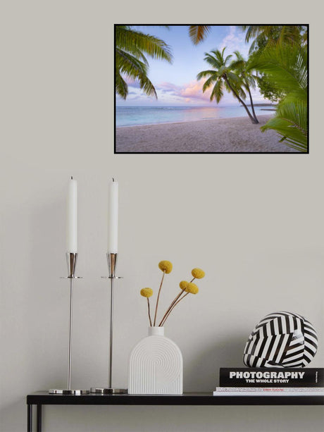 Tropical Beach Poster och Canvastavla