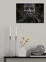 Sadness of a Laarim ethnic woman Poster och Canvastavla