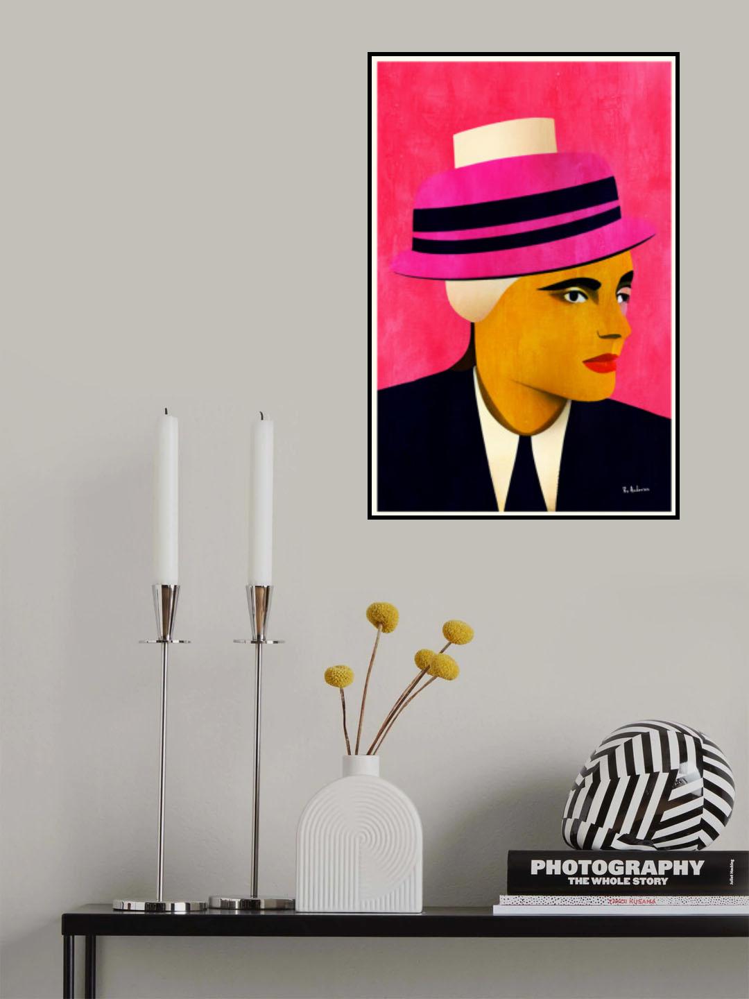 Madame Bourgois Poster och Canvastavla