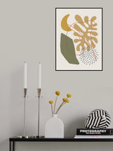 Abstract Organic Shapes Poster och Canvastavla