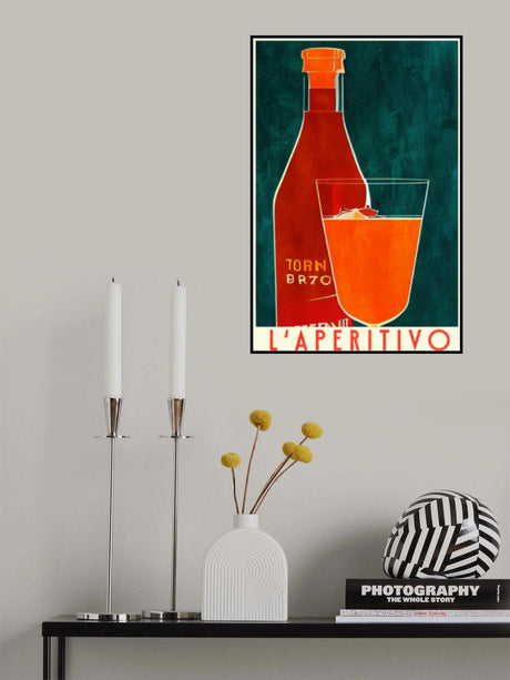 L'aperitivo Poster och Canvastavla
