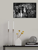 Surma tribe children - Ethiopia Poster och Canvastavla