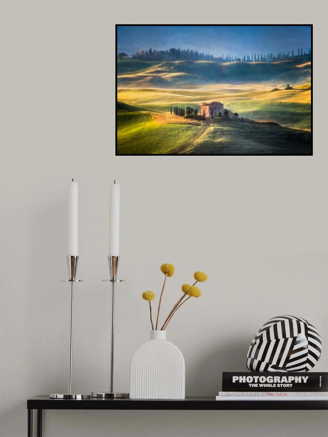 Toscana Poster och Canvastavla