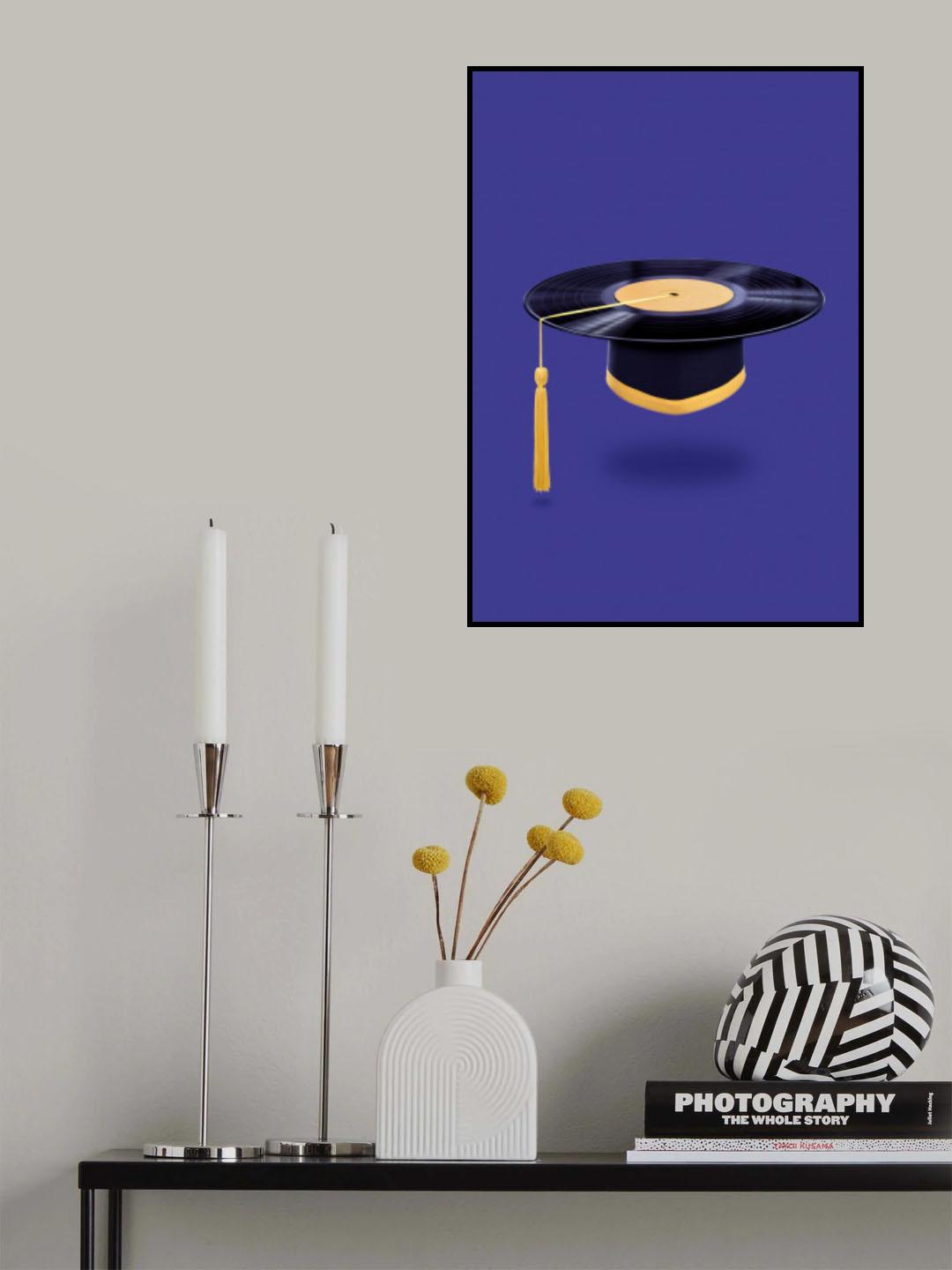 Music University Poster och Canvastavla
