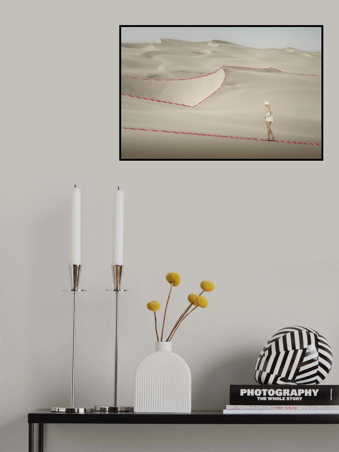 Follow the line Poster och Canvastavla