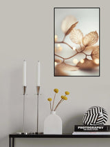 Filigree Leafs Poster och Canvastavla